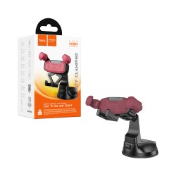 Hoco Car Phone Holder H67 Gamble Gravity Linkage for Dashboard Black Red Hoco Car Phone Holder H67 Gamble Gravity Linkage for Dashboard Black Red